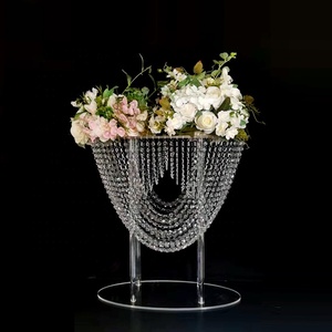 60cm Acrylic Flower Stand for Wedding Table Decoration