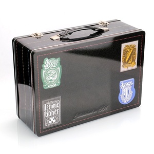 Hộp quà tặng kẹo kim loại có tay cầm, chất lượng cao, giá sỉ, có thể tái chế, tùy chỉnh - Product Image 1