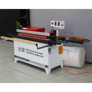 Double Sided Edge Banding Machine Woodworking Straight Edge Banding Machine Small Whole House Automatic Straight Edge Bander