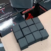 Firemax Vente en gros Coquille de noix de coco Briquette de lumière rapide Narguilé inflammable Shisha Charbon de bois Narguilé Fumer Charbon de bois fabriqué à la machine
