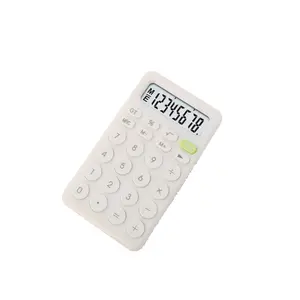 Kleurrijke Schattige Mini Easy-Take Handheld Calculator Voor Het Studeren Van Finaciale Boekhoudkundige Student