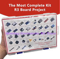 El Kit Más Completo para Proyectos de Programación de la Placa R3, Kit de Laboratorio de Electrónica DIY para Principiantes Inteligentes con ATmega328P