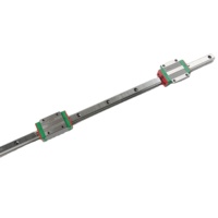 Rail de guidage linéaire en acier série HGH HIWIN avec roulement, haute précision, longueur personnalisée pour systèmes d'automatisation CNC