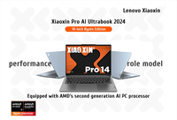 Ordinateur portable 2024 Lenovo Xiaoxin Pro 14 R7 8845H 32GB 1TB SSD 2.8K 120Hz pour ordinateur portable léger