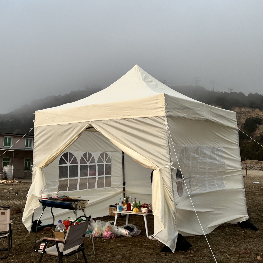 Outdoor Camping Wasserdicht Pop Up Pavillon 3x3 Garten Pavillon Baldachin  Klapp zelt mit Fenster und Tr| Alibaba.com