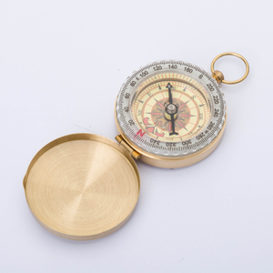 Giá rẻ chất lượng cao không thấm nước Túi đồng vàng La Bàn phát sáng trong bóng tối đi bộ đường dài la bàn - Product Image 5