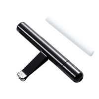 Diffuseur de parfum minimaliste de luxe léger en acier inoxydable pour grille d'aération de voiture, ornement diffuseur d'arômes longue durée pour l'intérieur du véhicule