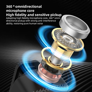 Tốt Nhất MS9 2.4G Mini Không Dây Clip Recording Ca Sĩ Chuyên Nghiệp <span class=keywords><strong>Studio</strong></span> <span class=keywords><strong>Microphone</strong></span> Cho Điện Thoại Thông Minh - Product Image 2