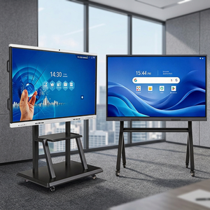 Pantalla plana interactiva Hiseeview de 55, 65, 75, 86, 98 y 110 pulgadas con pantalla táctil de 40 puntos, inteligente, para jardín de infantes y aulas de formación. - Product Image 2
