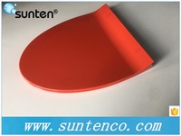 SUNTEN SU020 Couvercle de toilette robuste et durable UF, fermeture douce, remplacement universel, couvercle de siège WC
