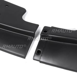 Kit de carrocería con difusor de labio divisor de parachoques delantero de coche 3 en 1 negro mate, protector de alerón para Subaru Impreza WRX Sti S204 2006-2007 - Product Image 6