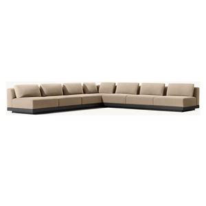 Nuevo Conjunto de Muebles de Patio Seccionales en Forma de L de Aluminio para Todo Clima, para Hoteles y Villas - Product Image 4