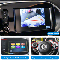 Fortwo Forfour sans fil Apple CarPlay adaptateur voiture multimédia MMI Box Android Auto CarPlay décodage Box pour 2016 - 2019 Smart