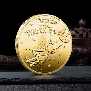 Moneta in Metallo Personalizzata all'Ingrosso per la Fata dei Denti, Regalo per Denti Caduti, Premio per Bambini, Commemorativa, per Halloween, Capodanno, Natale - Product Image 3
