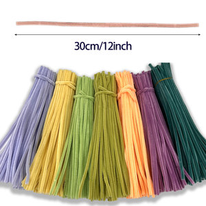 Colorido preescolar educativo <span class=keywords><strong>Craft</strong></span> Kits DIY-Chenille Pipe Cleaners & <span class=keywords><strong>Fuzzy</strong></span> <span class=keywords><strong>Wire</strong></span> Bundle100PCS por paquete - Product Image 6