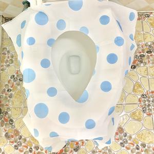 Stampa personalizzata Non tessuto e pellicola in PE impermeabile 2 strati coprisedili monouso per bambini adulti - Product Image 2