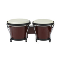 Best Bongo Drums 6.5" and 7.5" Congas Drums for Kids Adults Beginners Professional Wood Percussion Instrument