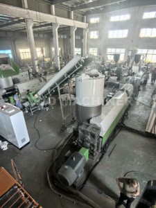 BOPP-Granulator Agglomerations-Typ Kunststoffabfall-Granulat-Herstellungsmaschine Pelletierungssystem - Product Image 5