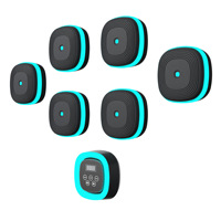 Machine de boxe musicale modulaire de type split, 8 pods cibles sans fil pour éclairage rythmique RGB 5.0, console indépendante