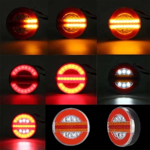 Neue 49-LED-Blitz-Wasserleuchte 4 Zoll LKW-Rücklicht Universelle Passform 10-30V - Product Image 6