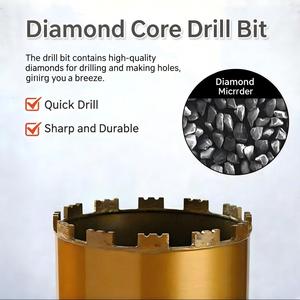 Foret diamanté à haute vitesse et longue durée de vie pour béton et maçonnerie, 3,3"-3,84", vente en gros usine, garantie 3 ans - Product Image 5
