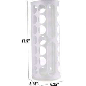 37cm 45cm Wall Mount Foldable Plastic Grocery <b>Bag</b> Storage Holder Trash <b>Bag</b> Dispenser <b>Vinyl</b> Holder <b>Bag</b> Organizer - Product Image 4