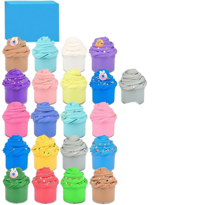 ชุดสไลม์เนื้อนุ่มแบบเนย 38 ชิ้น ชุดดินน้ำมัน 12 สี ของเล่นเสริม<span class=keywords><strong>พัฒนาการ</strong></span>สัมผัส ของเล่นบีบเล่นเพื่อความผ่อนคลาย ไม่เหนียวเหนอะหนะ เหมาะสำหรับเด็กอายุ 5-7 ปี ใช้ได้ทั้ง<span class=keywords><strong>เด็ก</strong></span>ชายและ<span class=keywords><strong>เด็ก</strong></span>หญิง - Product Image 3