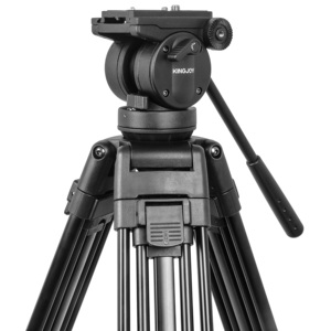 Trípode Profesional de Aluminio KINGJOY <span class=keywords><strong>Coman</strong></span> para Cámara de Alta Calidad VT-2500 - Product Image 2