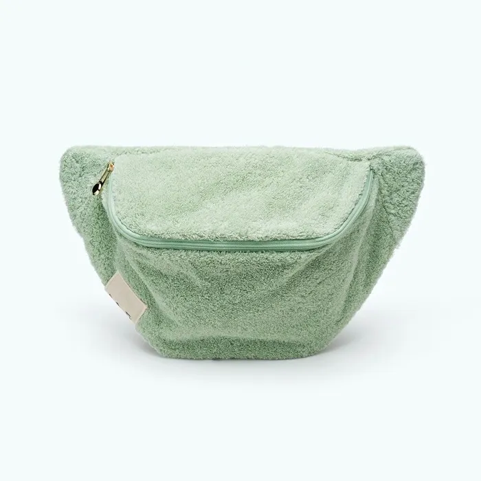 Sac de taille portable personnalisé de haute qualité pour dames en peluche sac à bandoulière