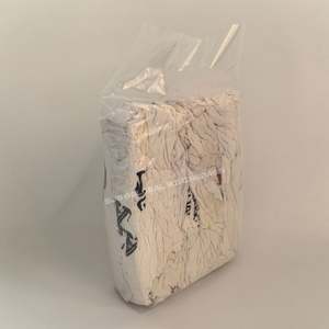 Trapos de Algodón Blancos Estampados Económicos de Alta Calidad, Trapos de Limpieza Industriales de Algodón Blanco - Product Image 1