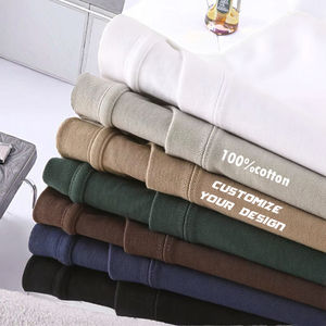 Camiseta Oversize de Algodón 100% de 320-400GSM para Hombre, Estilo Urbano, Hombro Caído, Corte Holgado, Ecológica, Lisa y Personalizable - Product Image 2