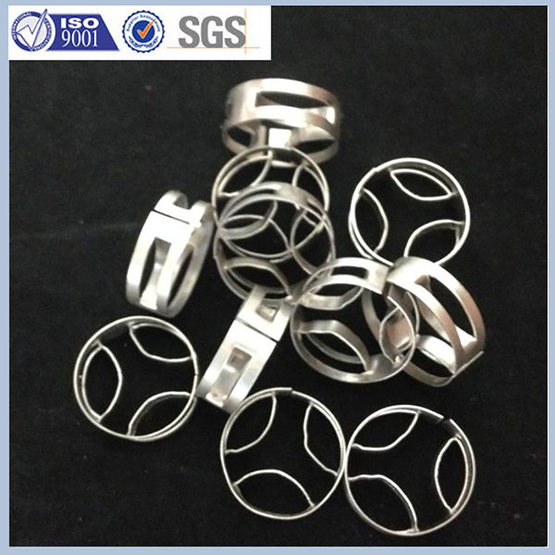 SS304 SS316 Metal Super Mini ring for mass transfer  for distillation column