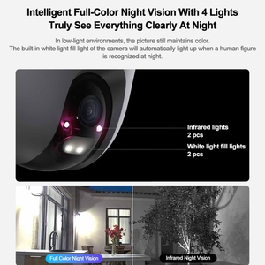 <span class=keywords><strong>Xiaomi</strong></span>-Caméra d'extérieur CW400 2.5K Ultra <span class=keywords><strong>HD</strong></span> intelligente, vision nocturne couleur, étanche IP66, caméra webcam sans fil - Product Image 4