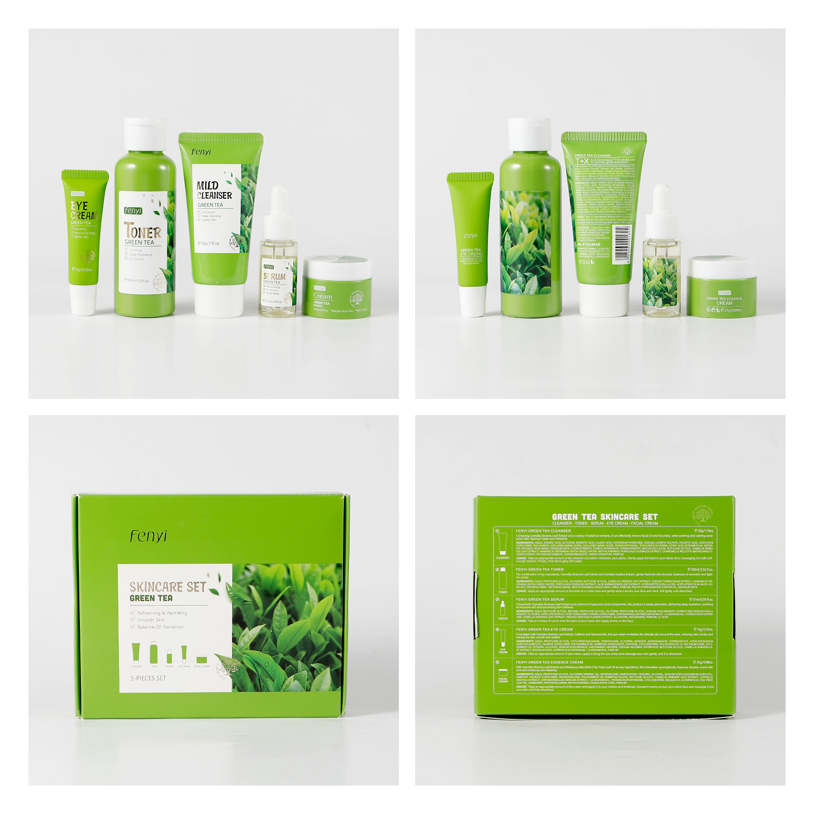 whitening skincare set