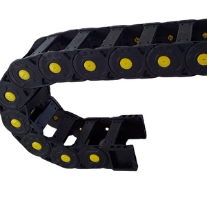 Openable Cable <strong>Carriers</strong> High Flexible Nylon Bridge Type Cable protection Tray 25*57 Towing Drag Plastic Chain for Cnc <strong>Router</strong> - Product Image 1
