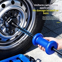 Ensemble de tire-mâchoires à glissière 12-en-1 |   Kit de réparation automobile pour moyeu, roulement, engrenage et extracteur d'essieu, débosselage, robuste, 23 pièces
