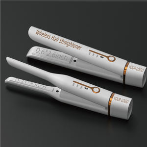 Plancha de Pelo Inalámbrica Portátil Recargable por USB Mini de Cerámica con Batería de 4800mAh para 40-45 Minutos de Uso - Product Image 4