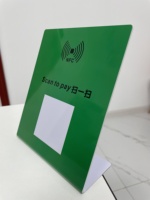 Support de carte de Menu de Restaurant de tente de Table avec puce NFC