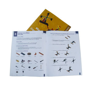 מותאם אישית משחק פאזל הוראה חומר מוצר הוראות; כיסוי רך חזק כריכה קשה מושלמת ספרים - Product Image 4