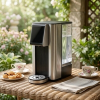Distributeur d'eau chaude instantanée intelligent 2,5 L avec contrôle tactile LED, bouilloire de bureau pour usage commercial