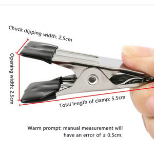 Clip de boucle de ceinture en acier inoxydable, pinces à linge multifonctionnelles, feuilles coupe-vent, pince à pantalon, sous-vêtements, pinces à chaussettes - Product Image 2