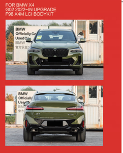 <span class=keywords><strong>2022</strong></span> per BMW X4 G02 F98 X4m Kit carrozzeria LCI paraurti per auto potenziati - Product Image 2