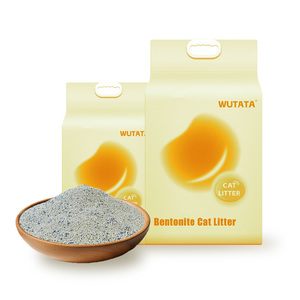 <span class=keywords><strong>Arena</strong></span> <span class=keywords><strong>para</strong></span> <span class=keywords><strong>gatos</strong></span> EcoCert biodegradable Bentonite 99% Bloqueo de olor Seguimiento bajo 0.3% Polvo Soluciones OEM <span class=keywords><strong>para</strong></span> <span class=keywords><strong>arena</strong></span> de aglomeración de marcas D2C - Product Image 1
