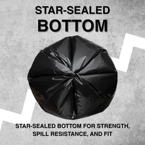 ถุงขยะสีดำคุณภาพพรีเมียม ทนทานพิเศษ – ป้องกันการรั่วซึมและรับน้ำหนักได้ดี - Product Image 2