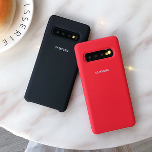 TPU lỏng Silicone bảo vệ trường hợp đối với <span class=keywords><strong>Samsung</strong></span> cho Galaxy S10 S9 S8 cộng với Lưu ý 9 <span class=keywords><strong>8</strong></span> S10 + S8 + S9 + S10E Note9-Plain thiết kế trở lại - Product Image 4