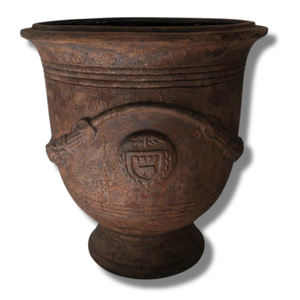 Pots de jardin ronds en fibre de verre légers et modernes faits à la main, écologiques, lot de 3 - Product Image 3