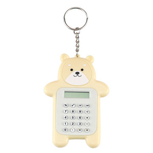 Calculatrice de poche portable 8 chiffres, mini, mignonne, en forme d'animal, style scientifique, en plastique, pour promotions - Product Image 6