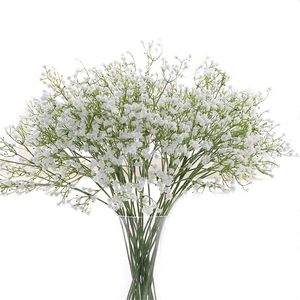 Arche de fleurs artificielles réalistes blanches et bleues en gros, fleurs séchées pour mariage, fête des Mères, Saint-Valentin, Nouvel An - Product Image 1