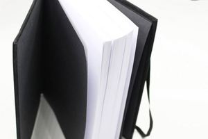 Cuaderno de Tapa Dura con Encuadernación Térmica, Personalizado con Impresión Bajo Demanda, 100 Hojas Gruesas, con Logotipo Personalizado para Regalo - Product Image 3
