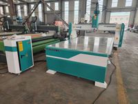 Machine de gravure sur bois facile à utiliser 1325, routeur CNC avec moteur de broche de 6,0 kW, précision de positionnement de 0,03 mm, garantie d'un an